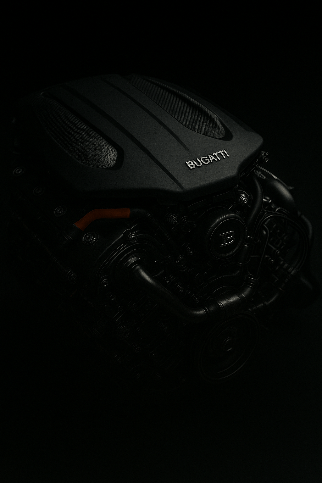 Bugatti Tourbillon engine